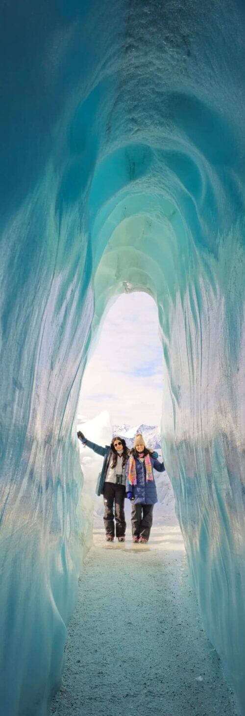 See Blue Ice Caves In Alaska